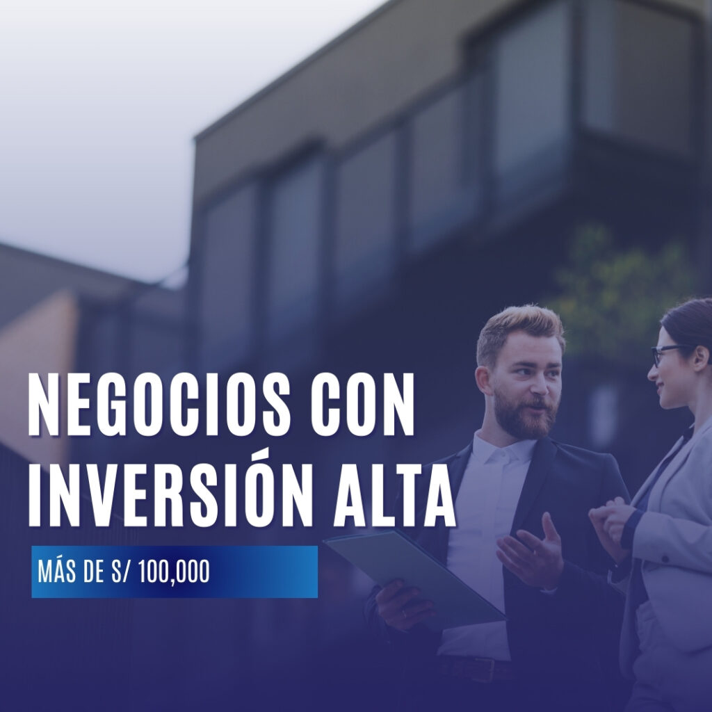 Negocios con Inversión Media